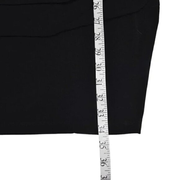 NWT Saint Tropez West Dress Bodycon Black  Cream Sleeveless Size 10 - Picture 11 of 12